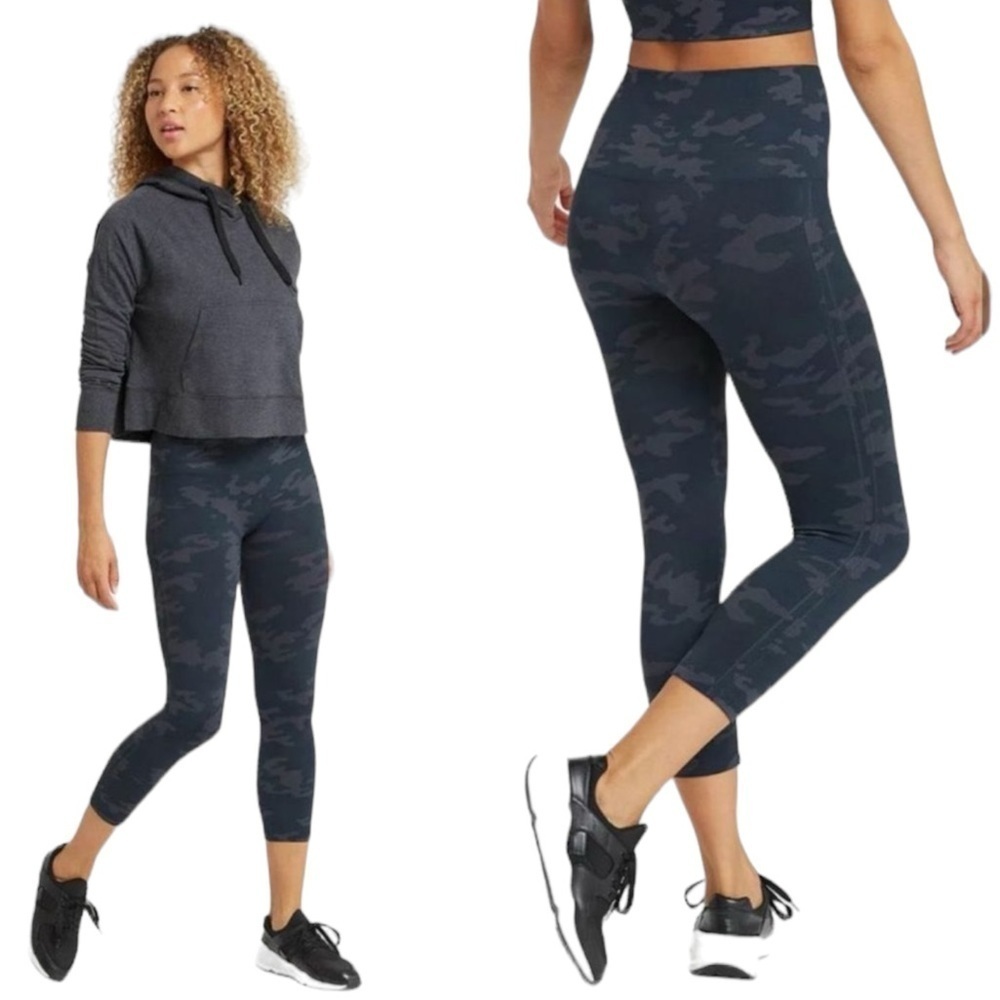 SPANX | Look At Me Now Camo Seamless leggings GUC